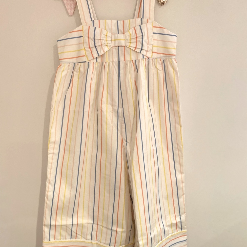 Janie & Jack- Aerin collection, new with tags, multicolor romper.  Size 4T